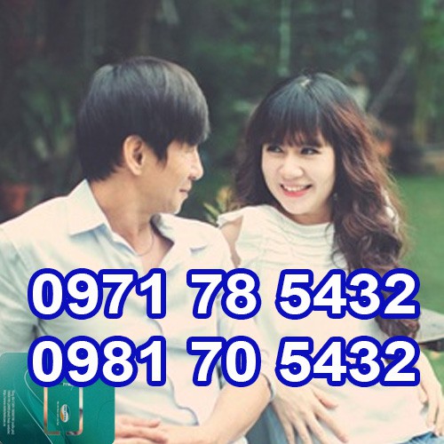 0971 78 5432 - 0981 70 5432 - Sim Số Đẹp Viettel Đầu 09 - Sim Tình Nhân Cặp Đôi