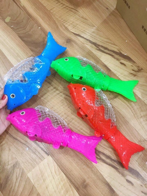 Lồng đèn trung thu cá chép led phát sáng có nhạc