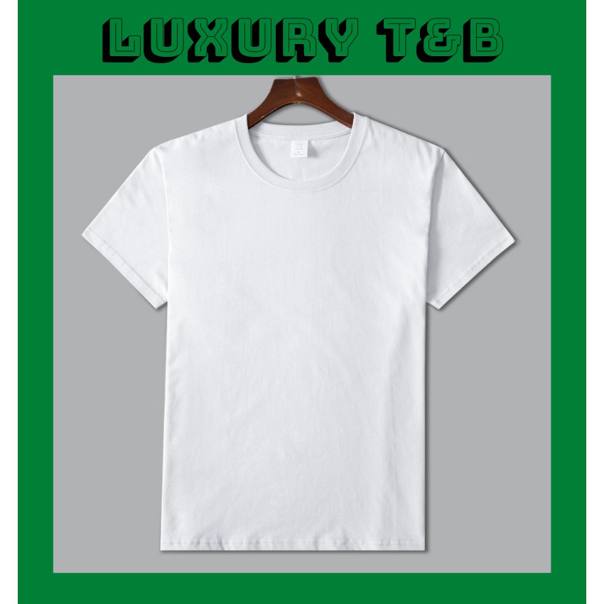 Áo Thun Trơn Trắng Đen Cao Cấp Cổ Tròn Đẹp Vải Thun Lạnh Dày Không Phai Màu Sùi Chỉ | BigBuy360 - bigbuy360.vn