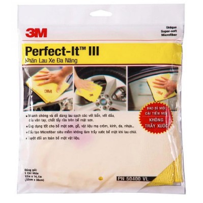 3M PN50400VL KHĂN LAU XE CHUYÊN DỤNG SIÊU MỀM - KHÔNG ĐỂ LẠI BỤI VẢI