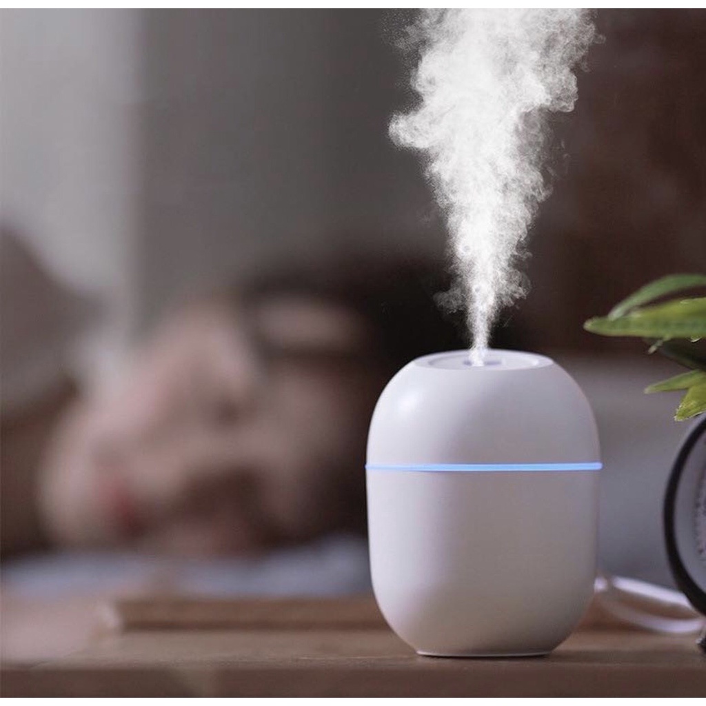 Máy xông tinh dầu phun sương tạo ẩm mini cao cấp