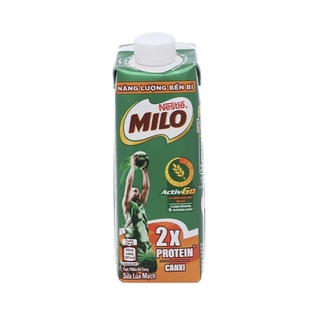 [Hộp lẻ] Sữa lúa mạch Milo nắp vặn hộp 210ml
