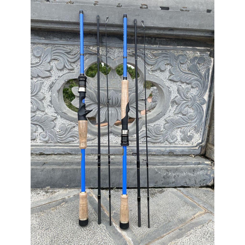 Cần Câu Lure 3 Khúc BREAK DAWN Thu Gọn 65cm Đồ Câu Lure Cần chuyên câu lóc
