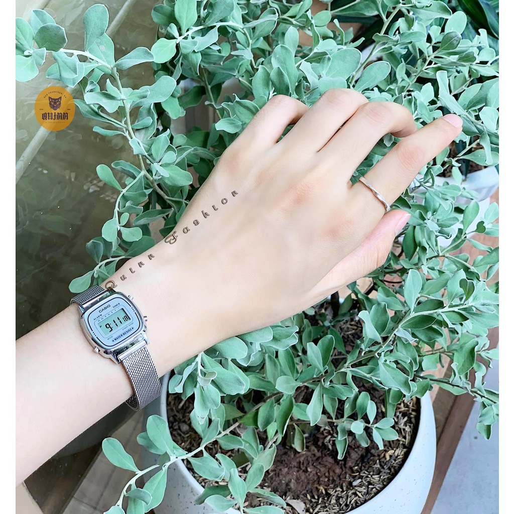 ĐỒNG HỒ NỮ CASl0 670 SANG TRỌNG GIỚI HẠN THIẾT KẾ THANH LỊCH DÂY LƯỚI MÁY BỀN BẢO HÀNH 12 THÁNG