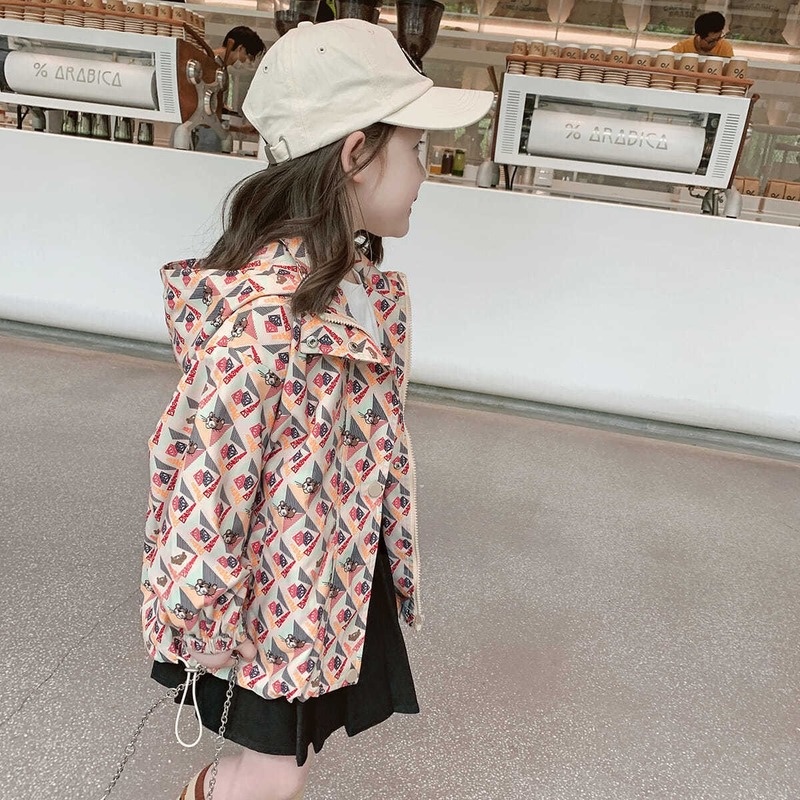 Áo khoác thời trang mùa thu hàn quốc dành cho bé gái