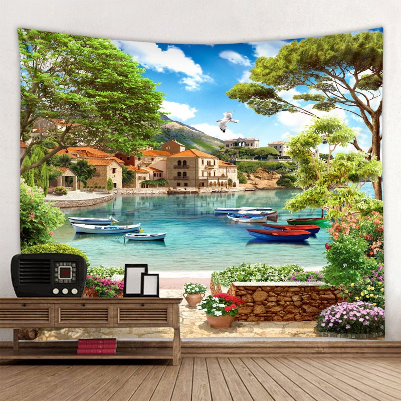 Tranh Vải Treo Tường Trang Trí 3m*2m