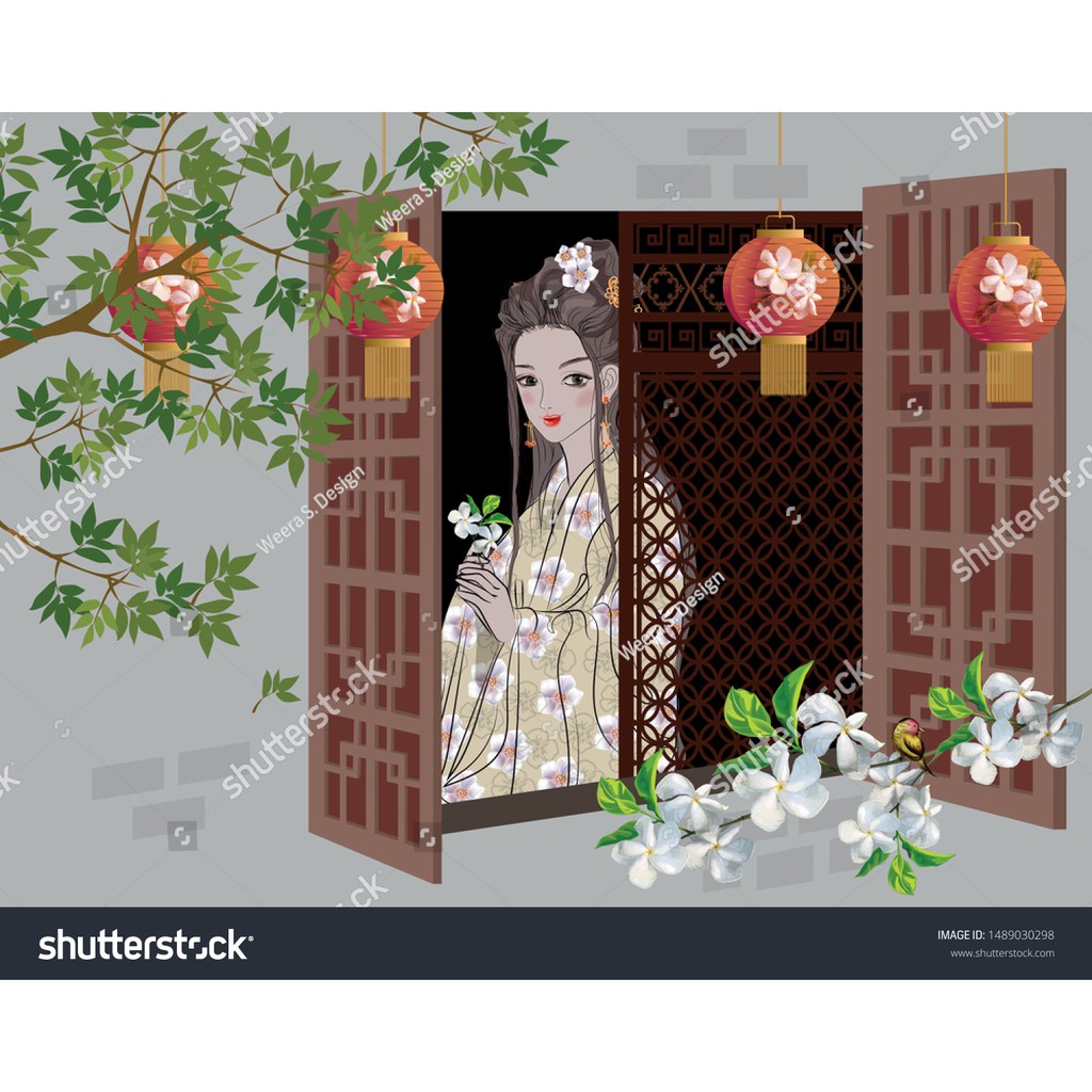 Tranh lụa 3d Hồng Kông Hoạt Hình Kích Thước 1,5m x 2m HKHH02