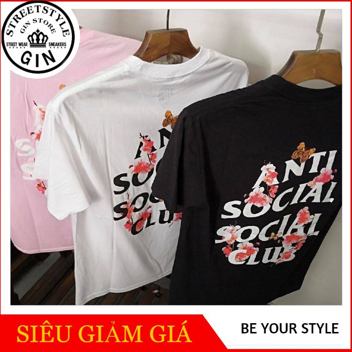 Áo thun ASSC hoa anh đào - Gin store Gin Store V