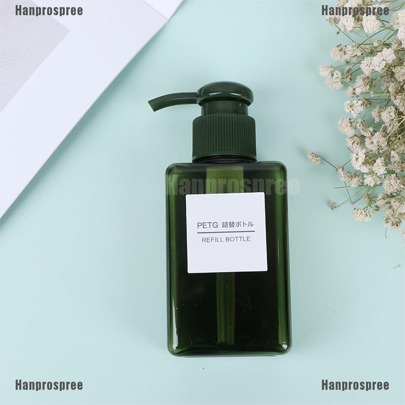 Chai Nhựa Rỗng Đựng Dầu Gội / Sữa Tắm 100ml