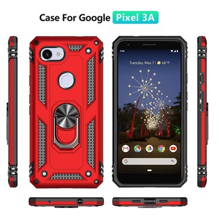 Ốp Điện Thoại Cao Su Dẻo Kèm Giá Đỡ Từ Tính Chống Sốc Cho Google Pixel 3a XL Pixel 3 XL Edge