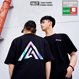 Áo thun cặp đôi phản quang Hologram tay ngắn chất 65% cotton mã TN83 TEECHANCE