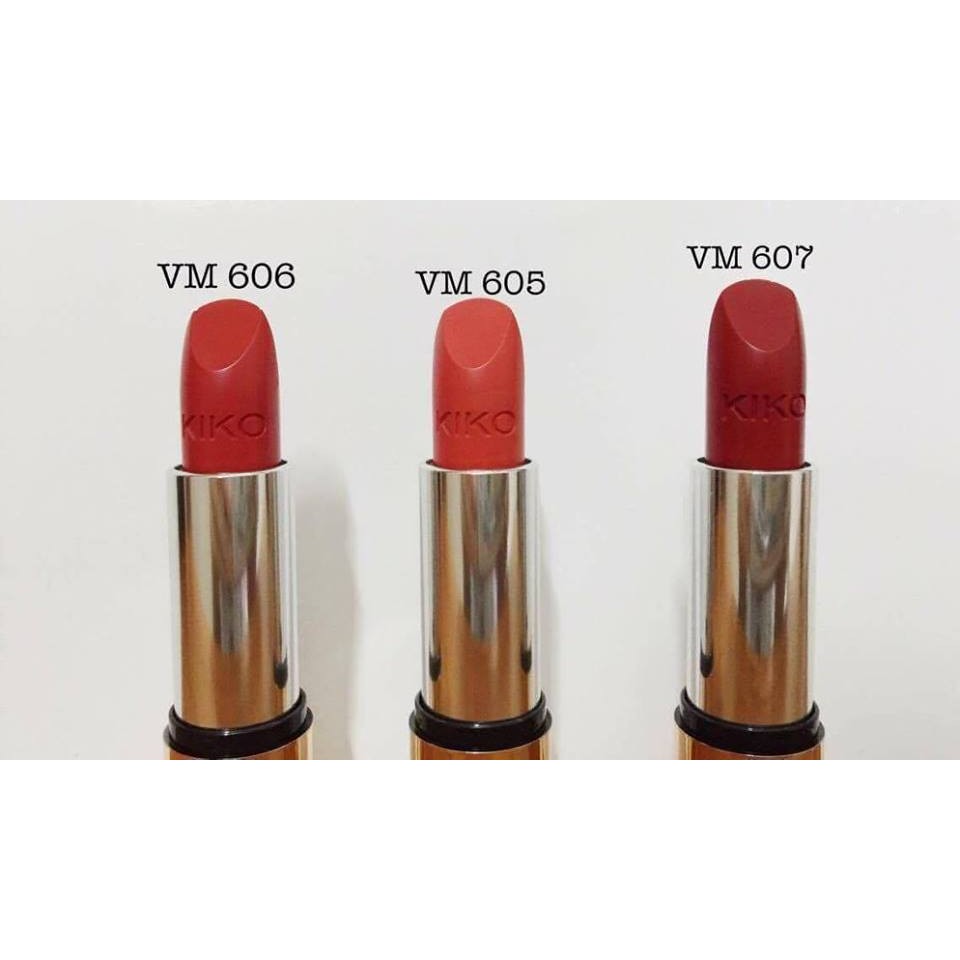 Kiko Velvet Mat Satin Lipstick 