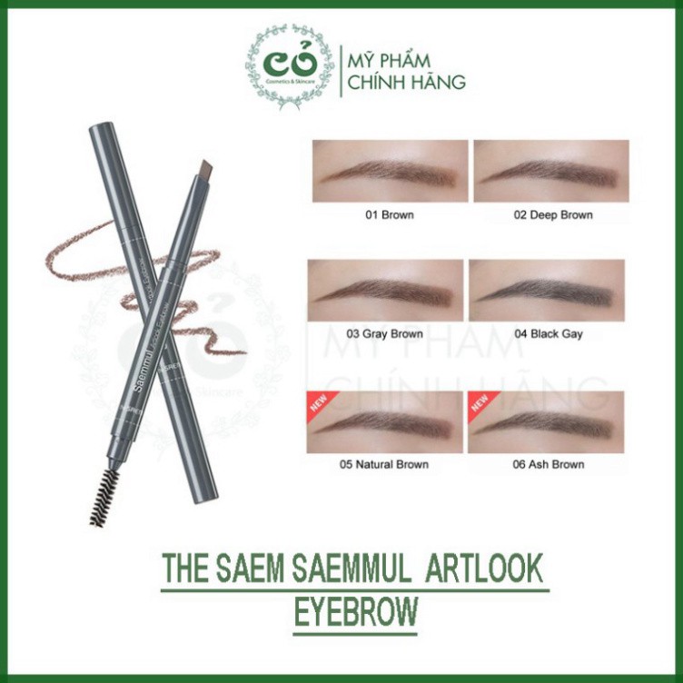 Chì kẻ mày The Saem Saemmul Artlook Eyebrow Y509