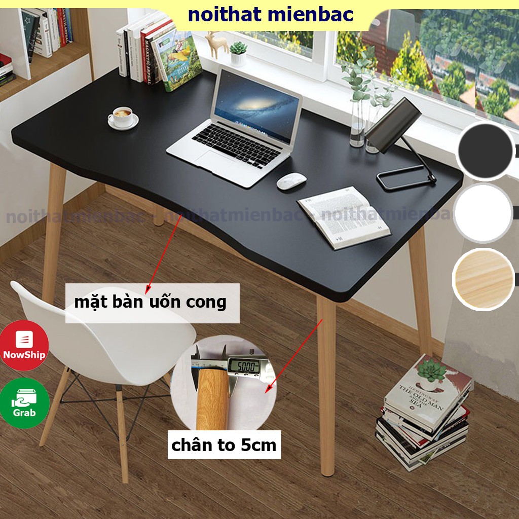 𝐁𝐚̀𝐧 làm việc 𝐜𝐡𝐚̂𝐧 𝐠𝐨̂̃ cao cấp 75cm kiểu dáng hiện đại dùng trong văn phòng tại nhà, dễ dàng lắp đặt