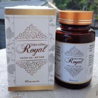 Viên uống trắng da mờ nám Royal