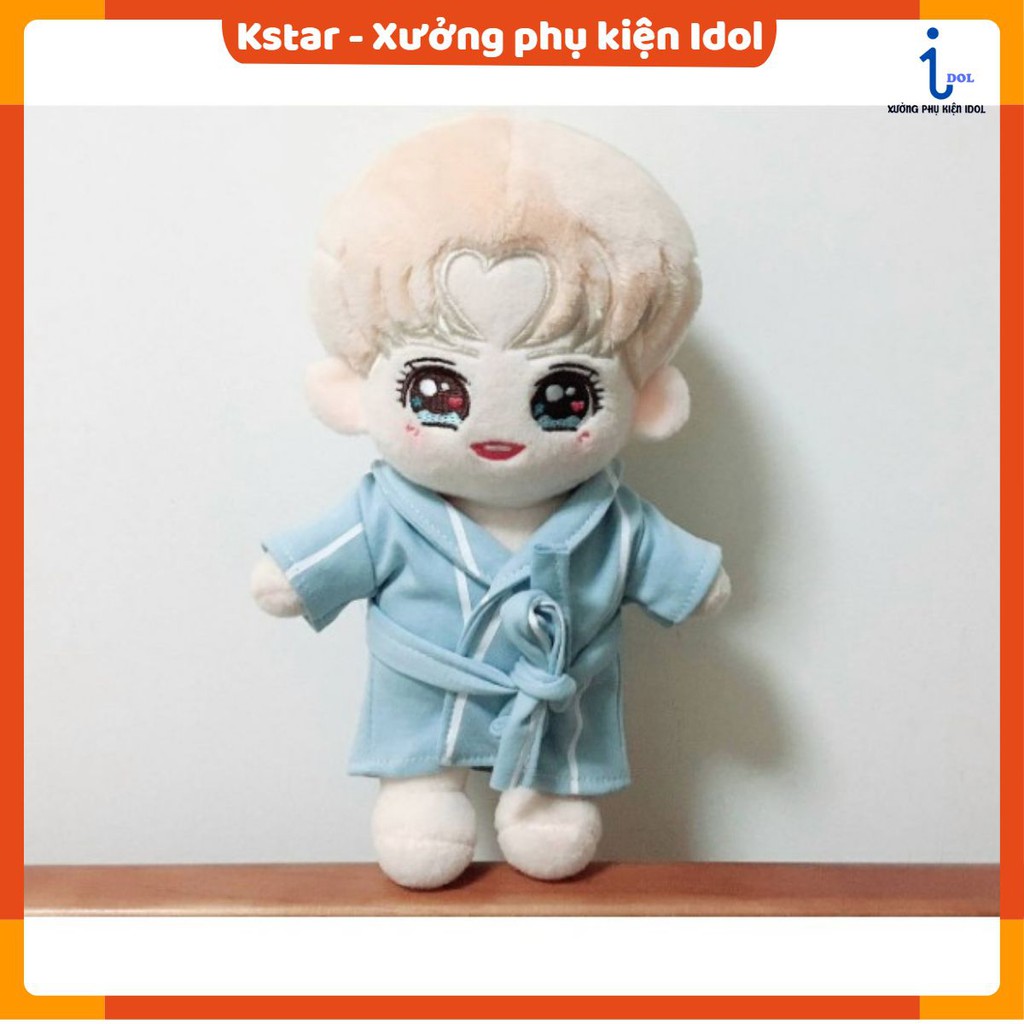 Áo choàng tắm cho doll 20-22cm