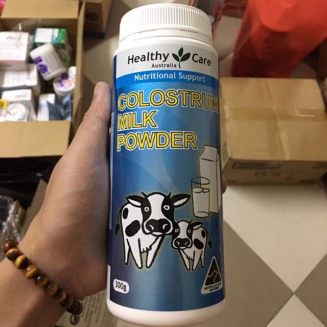 (Date 9/2022) Sữa bò non Healthycare 300 gram - Úc Hàng đi Air 100%