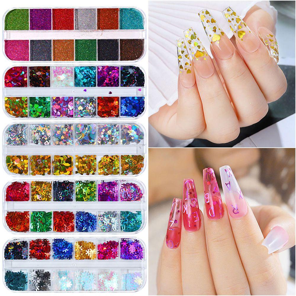 Bột Kim Tuyến Tráng Gương 3D Trang Trí Móng