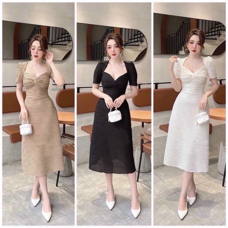 VÁY CỔ XOẮN  BIGSIZE55-95KG