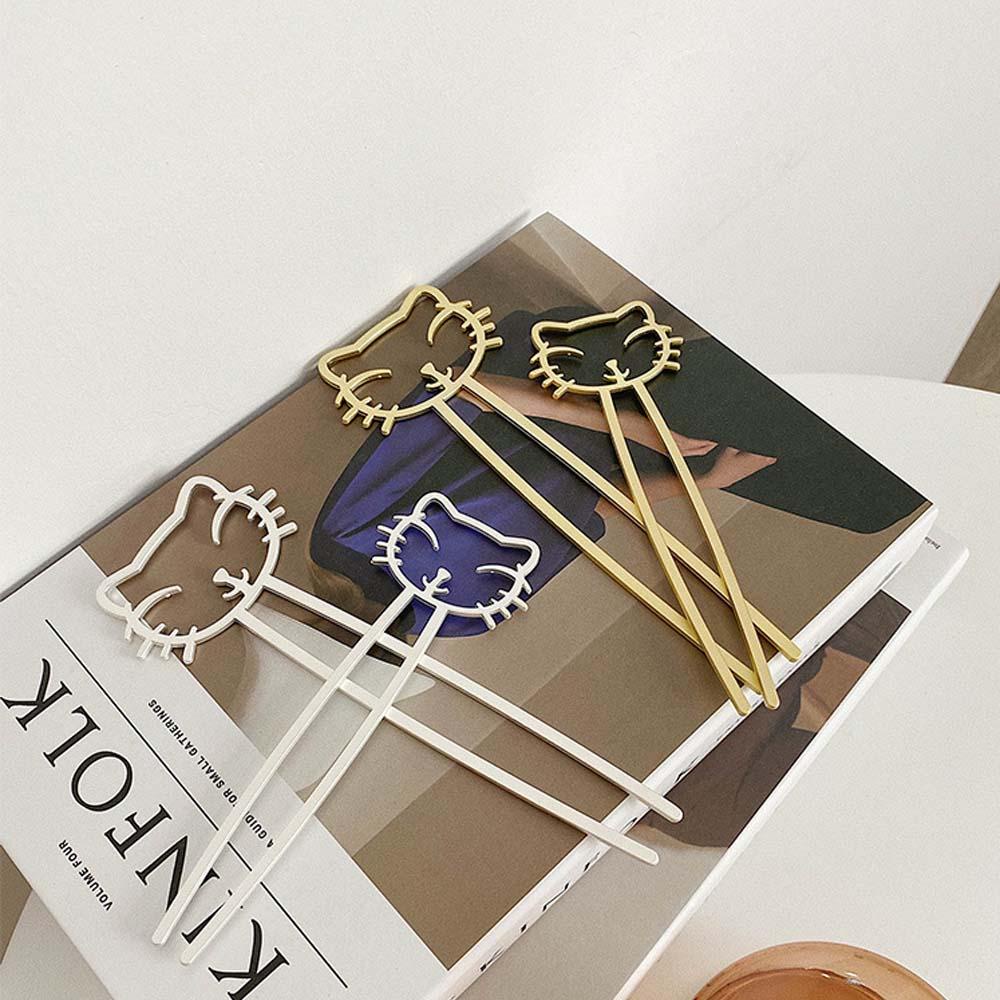 Trâm Cài Tóc Kim Loại Thiết Kế Tối Giản Cho Nữ