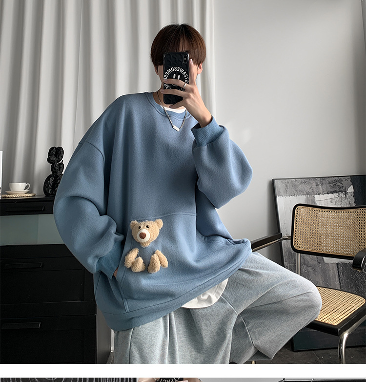 Áo Sweater Nam Dáng Rộng Thời Trang Trẻ Trung | BigBuy360 - bigbuy360.vn