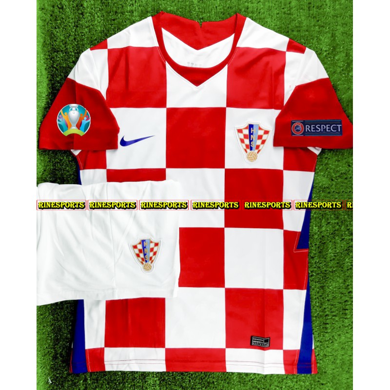 Bộ Áo bóng đá Croatia đỏ  2021 hàng Thailand chuẩn thi đấu . Cam kết Y Hình