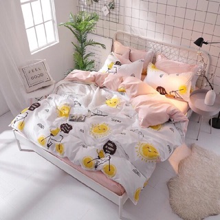 Màu mới nhất bộ chăn ga poly nhập