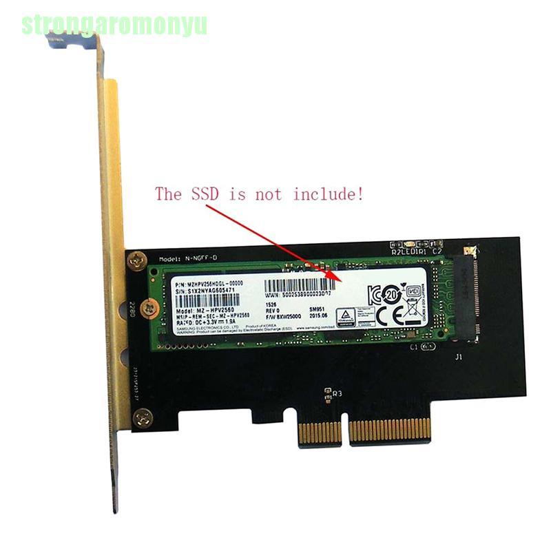 Card Chuyển Đổi Nvme Ahri Pcie X4 M.2 Ngff Ssd Sang Pcie 3.0 X4