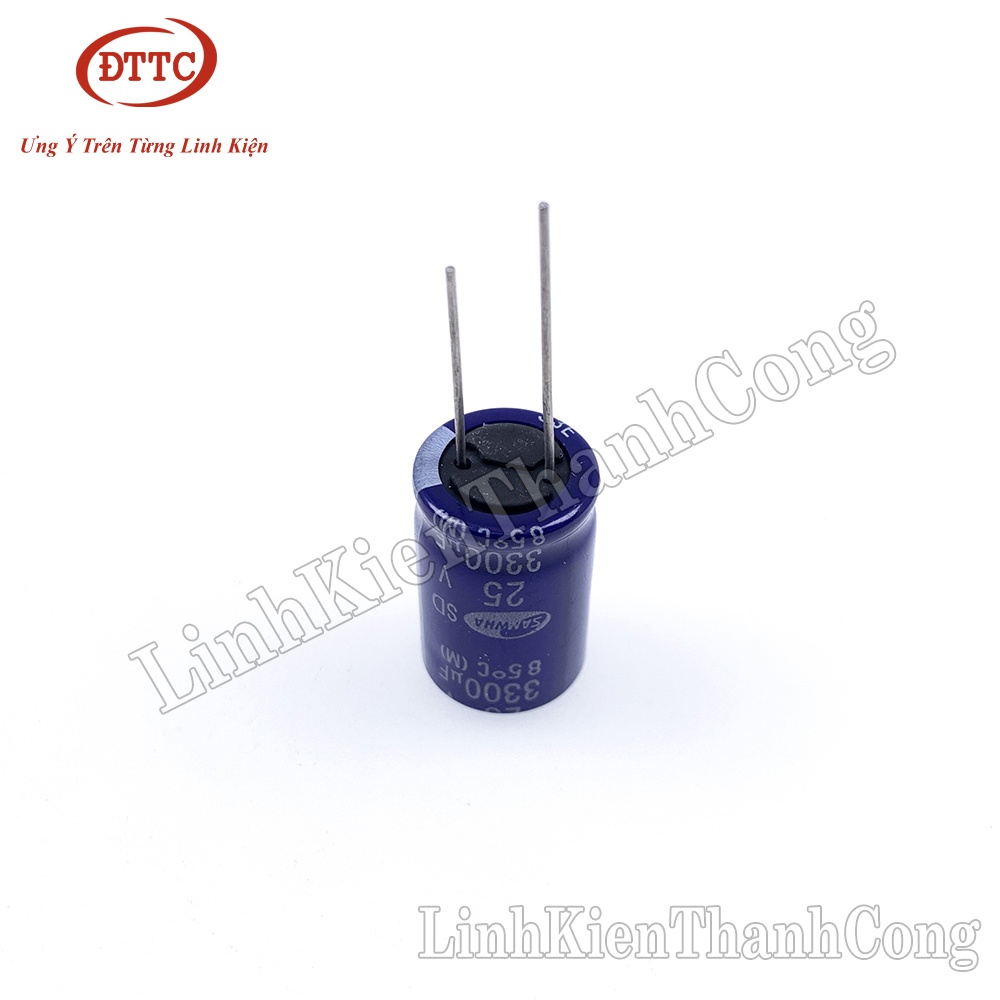 Tụ Hóa SAMWHA 3300uF 25V 16x25mm