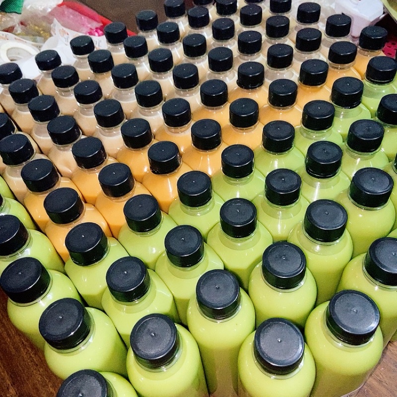 Trà sữa nhà làm chai 330ml tặng topping ngẫu nhiên