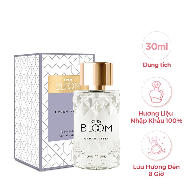 Nước hoa Cindy Bloom 30ml, lưu hương cực lâu, đủ 4 mùi lựa chọn, cam kết hàng chính hãng -HT118