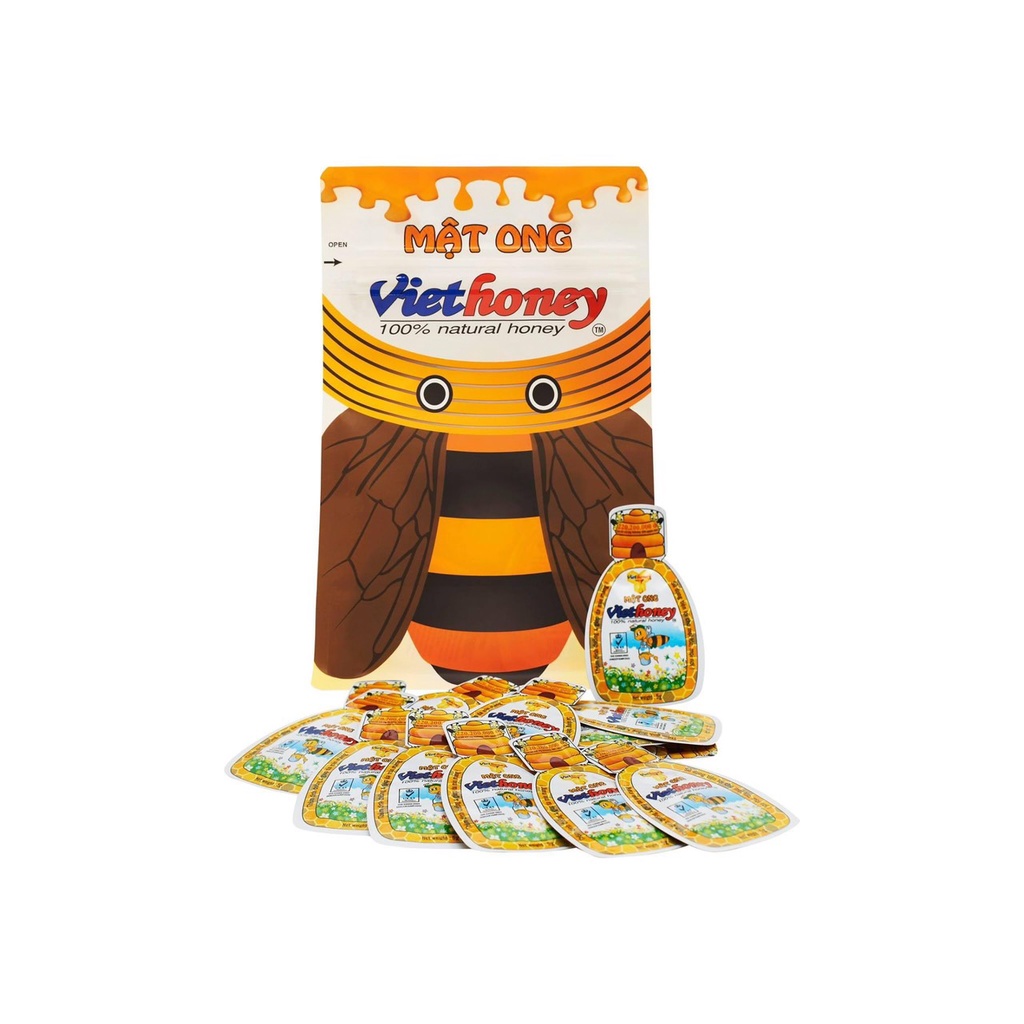 Mật Ong Gói Viethoney ( 40 gói x 5g)