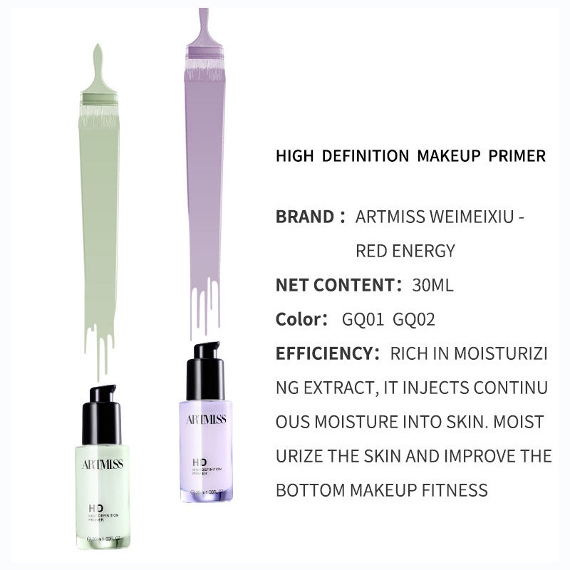 Kem lót ARTMISS High Difinition makeup primer kiềm dầu cho da 30ML