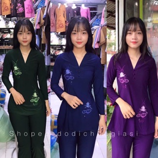 Đồ Lam Đi Chùa # Lở Cách Tân
