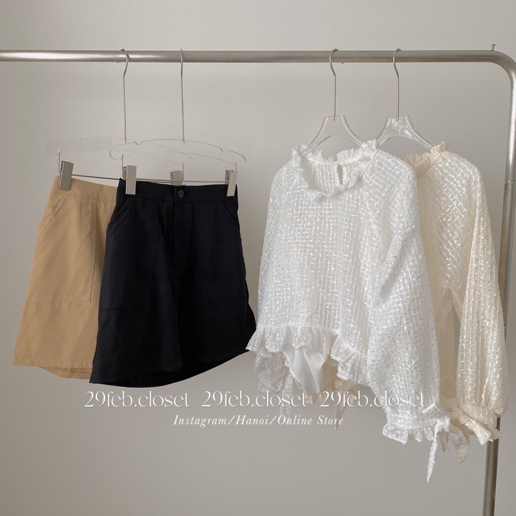 Set áo bling bling kèm chân váy - 29feb.closet - S28