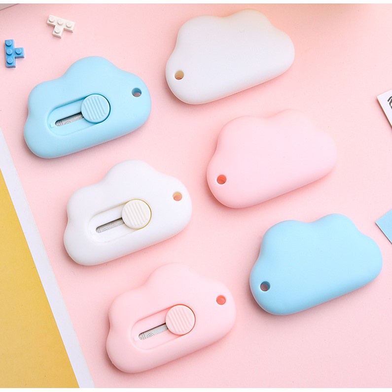 Dao Rọc Giấy Hình Đám Mây Mini