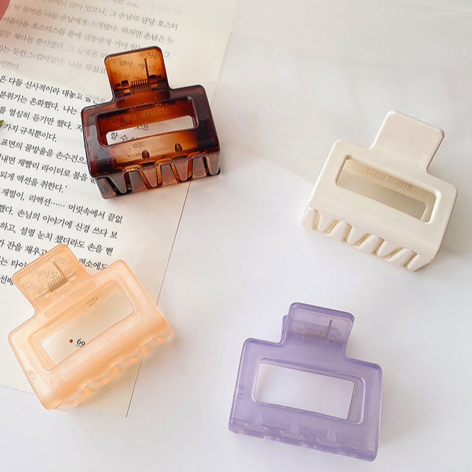 Kẹp Tóc Kiểu Dáng Đơn Giản Phong Cách Hàn Quốc Cho Nữ