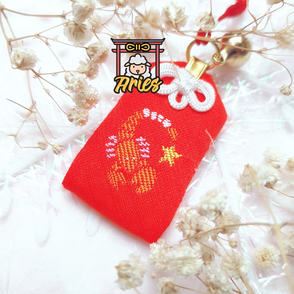 Omamori Tình yêu - Cung Hoàng Đạo - Jishu, Nhật Bản, hàng thật