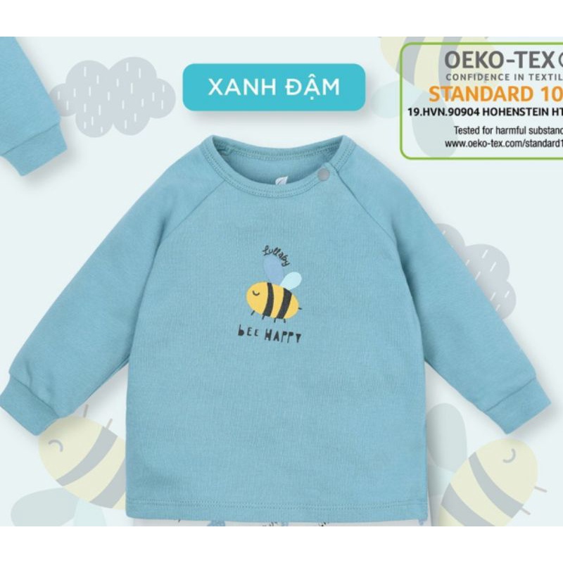 Lullaby - Áo dài tay raglan bé trai 5-16kg