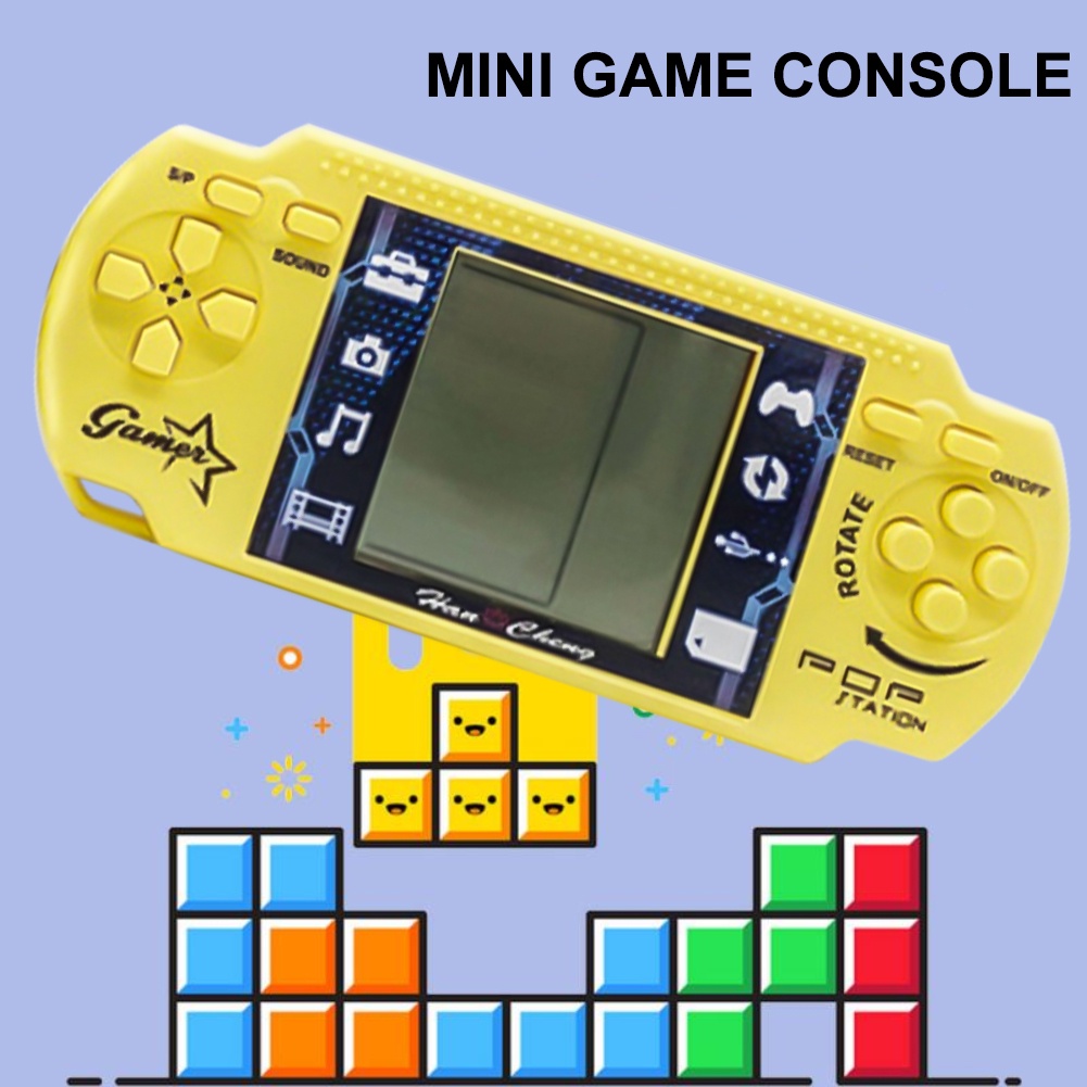 Máy chơi game cầm tay Tetris retro 3.5 inch tích hợp 23 trò chơi thiết kế nhỏ gọn