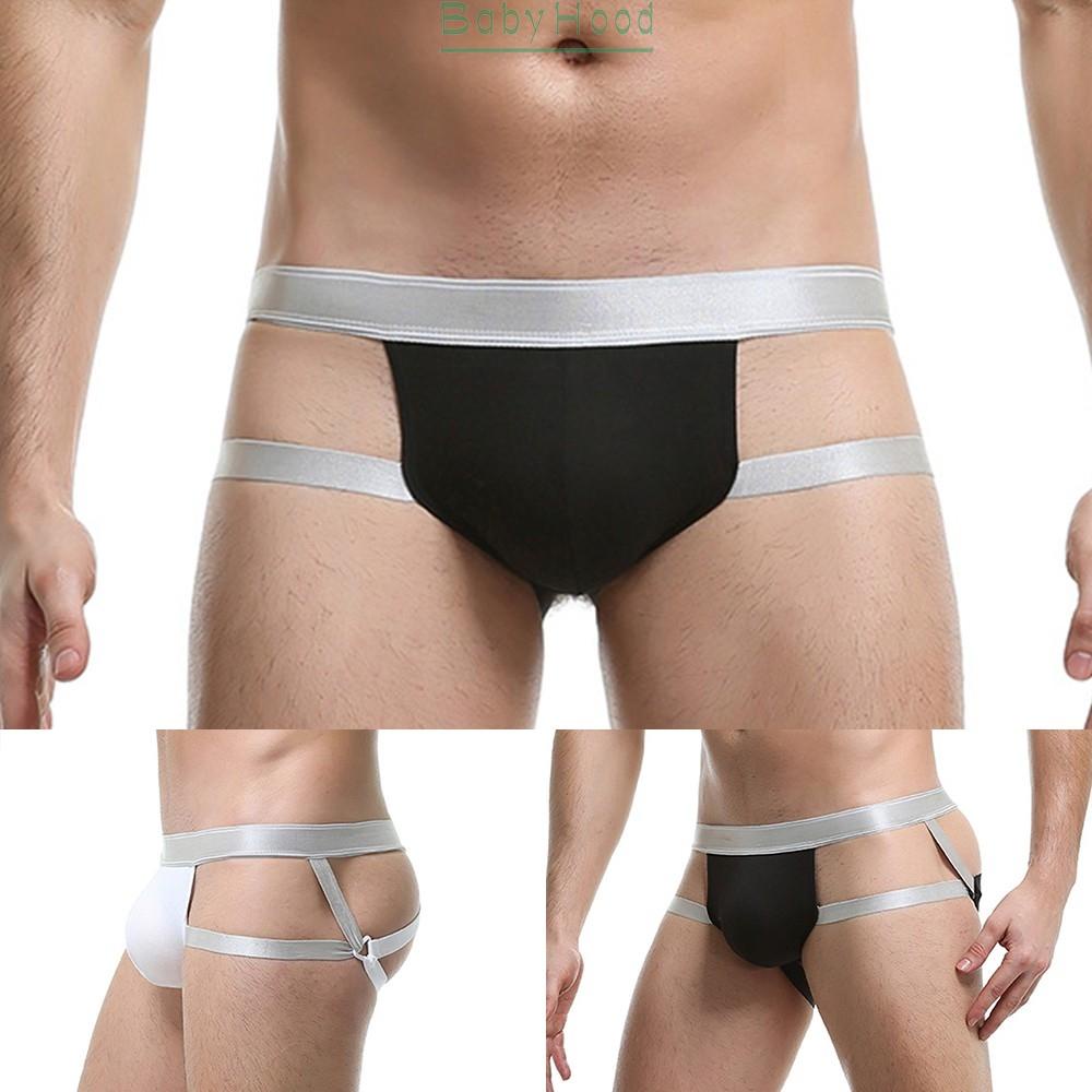 BBHOOD~Men Underpants Jockstrap Sexy Shorts Stretchy T-Back All Seasons New Panties
