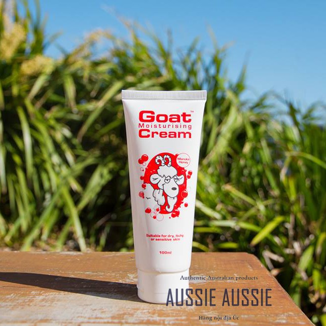Kem dưỡng ẩm sữa dê Úc Goat Moisturising Cream The Goat Skincare 100ml aussie.vn