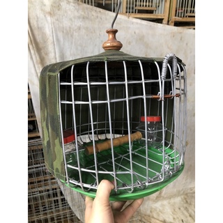 lồng chim cu gáy phủ bạt
