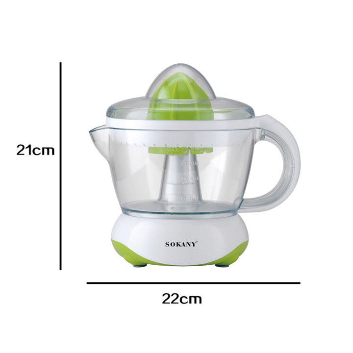 Máy Vắt Cam (700ml) 40W - Hàng Chính Hãng, Bảo Hành 12 Tháng, Xoay Ép 2 Chiều, Dễ Tháo Lắp, Dễ Vệ Sinh