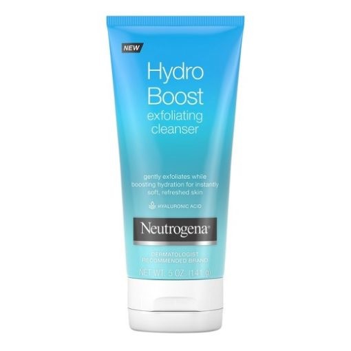 [TUÝP XANH DƯƠNG] Sữa Rửa Mặt Neutrogena Hydro Boost Exfoliating Cleanser 141g từ Mỹ