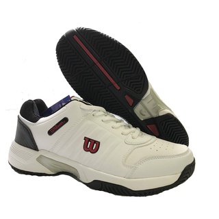 Giày tennis wilson trắng đen dành cho nam, mẫu mới, đi êm ái nhẹ nhàng, đủ size