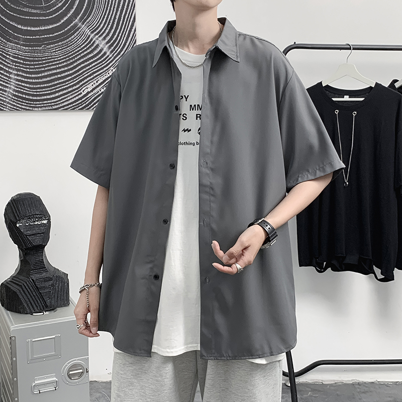 Áo Sơ Mi Ngắn Tay In Họa Tiết Hoạt Hình Thời Trang Dành Cho Nam | BigBuy360 - bigbuy360.vn