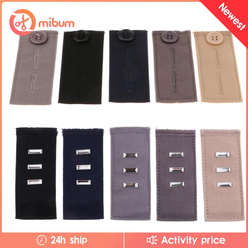 Bộ 5 Dụng Cụ Mở Rộng Eo Với Nút Kim Loại Cho Quần Jean Và Váy Jean Thoải Mái Và Thư Giãn