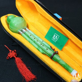 Sáo bầu giả ngọc 1 bè ( tặng bao da chống sốc )
