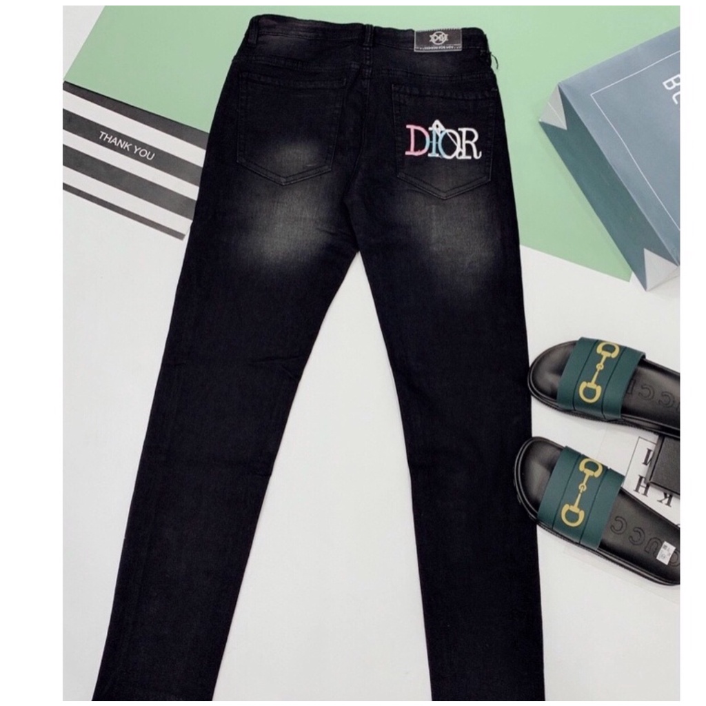 Quần jean nam cao cấp vải dày dặn co giãn cầm nặng tay dễ phối đồ VBSHOP1378